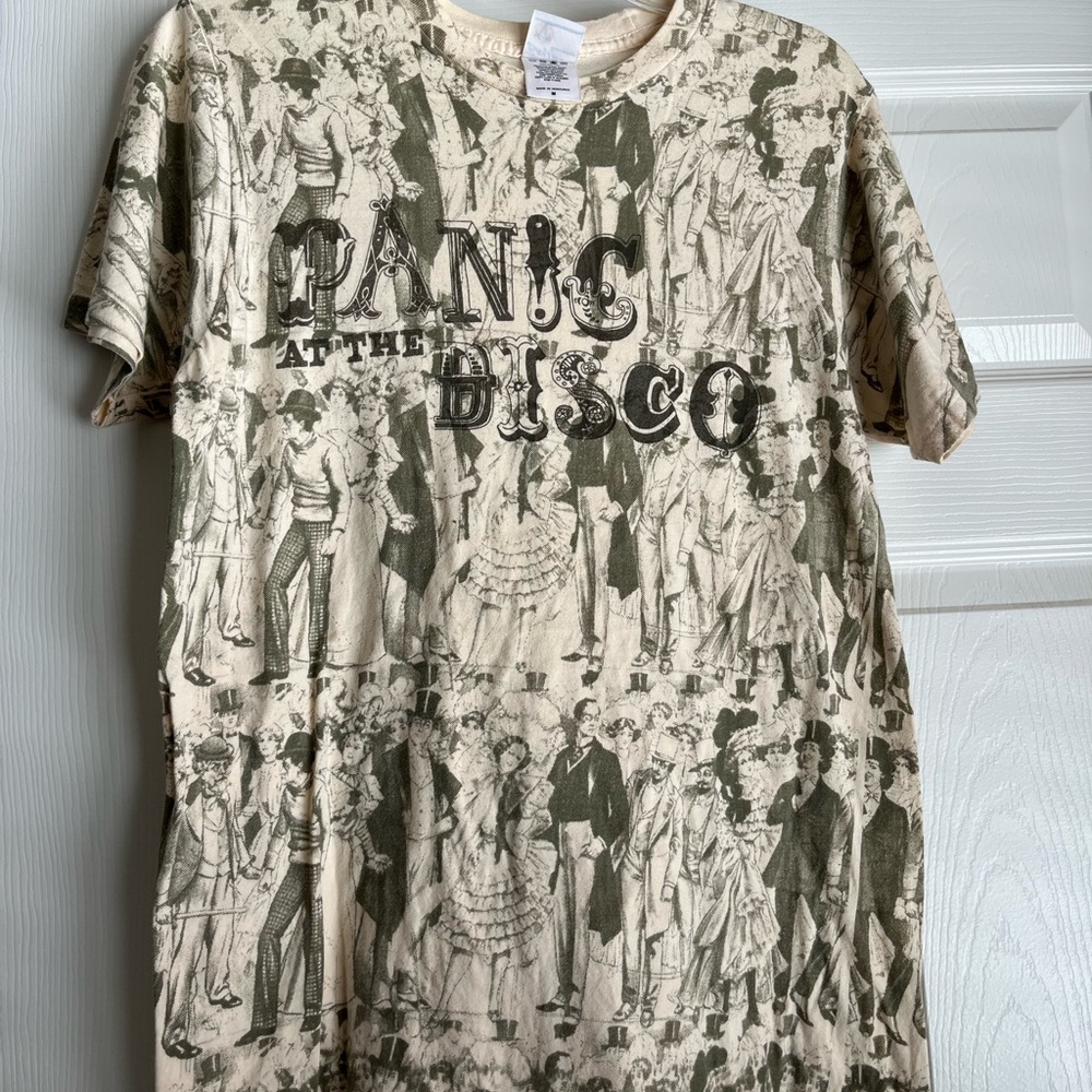 Panic at the Disco 100% Cotton Shirt Size Medium Hot Topic Brand